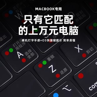 naccity2023款macbookpro键盘膜macbook适用于苹果air电脑14寸膜13.3笔记本，pro保护膜mac防尘罩tpu透明m2