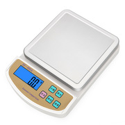 充电厨房秤不锈钢秤10kg精准电子秤台秤0.1g烘焙食物克秤