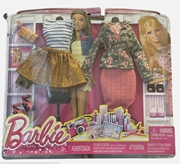 发 Barbie Dreamhouse Fashions CFY11 2014 芭比娃娃衣服配件