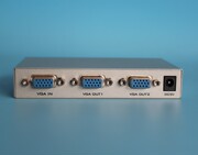 迈拓MT-1502 VGA分配器一分二分频器分屏器 一台主机二显示器