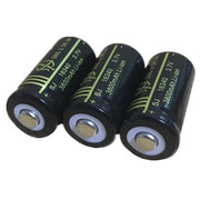 16340充电锂电池3.7v大容量激光，瞄准器红绿外线，手电筒电池充电器