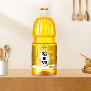 金龙鱼稻米油1.8l优+稻米油食用油，家用米糠油炒菜煮饭健康营养