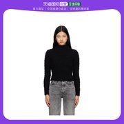 香港直邮潮奢 Rag & Bone 女士黑色 Natasha 高领毛衣