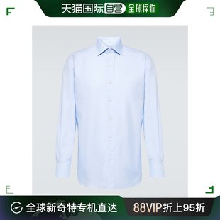 香港直邮潮奢brioni布，里奥尼男士棉质牛津衬衫