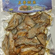 宏诺食品五香熏鲅鱼真空，500g开袋即食，香辣青岛特产小零食