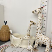 ins长颈鹿公仔玩偶超软创意，长颈鹿玩偶可爱儿童陪睡毛绒玩具