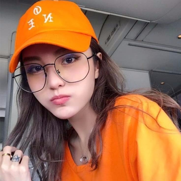 Blue light Zhou Yang Qing Same item Plain glasses Red Eye Frame Korean Edition Metal Show thin Retro Spectacle framein the Women's clothing/Boutique , Shirt category - from Buy2taobao.com to provide professional Taobao agent buy service
