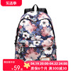 Bansusu.ins大容量印花双肩包女韩版潮休闲背包中学生书包旅行包