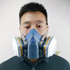 防毒面具全面罩防烟防尘口罩防工业粉尘喷漆专用放毒氧气全脸面罩