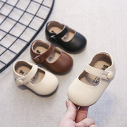 宝宝公主鞋儿童软底单鞋，春夏0-1-3岁女童，休闲潮鞋婴幼儿皮鞋