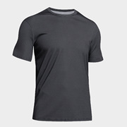 2021短袖t恤纯色透气网眼速干运动服男涤纶，秋冬季跑步体恤衫