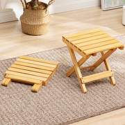 实木凳子折叠小板凳便携式家用马扎凳子结实户外钓鱼椅木头折叠凳