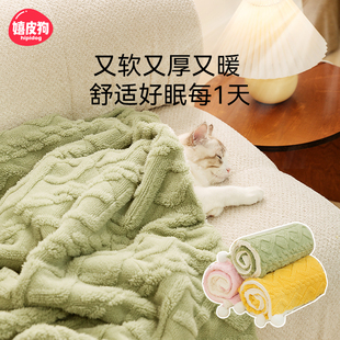 宠物毛毯猫毯子冬咪狗狗毯子猫窝小被子猫垫子睡觉用睡垫地垫