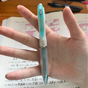 日本zebra斑马速干水笔中性笔，airfitjjz49按动气垫签字笔学生，考研用考试黑色可换jlv笔芯0.5不伤手