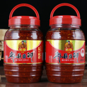 鹃德牌红油郫县豆瓣酱1kg/500g四川特产家用大瓶