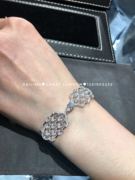 香港英国caratlondon人造钻石异形，钻可调节银饰手链女生