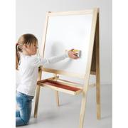 儿童大画板实木双面，磁性写字板展示画架宝宝，支架式黑白板q.