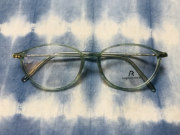 罄意大利制rodenstock罗敦司得r8109e水蓝绿板材近视眼镜架