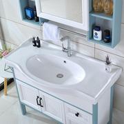 浴室柜组合落地式防水简约洗手盆柜，卫生间洗漱台一体洗脸洗面台盆