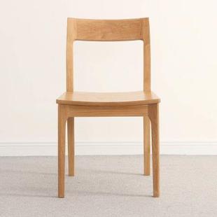 专用实木椅子餐椅靠背椅餐桌椅家用凳子书桌O椅木椅子北欧餐厅椅