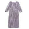 MT姿品牌女装高端时尚气质百搭紫色连衣裙慕天姿A1-16371