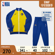 NBA球衣 金州勇士队同款青少年场上运动篮球服套装男女同款
