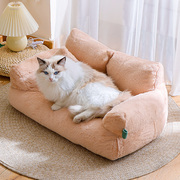 猫窝冬季保暖猫床四季通用可拆洗冬咪沙发窝狗窝垫宠物用品