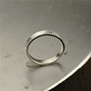 星云-幸运银戒指，江南手艺原创设计纯银，s990手工尾戒对戒礼物单身