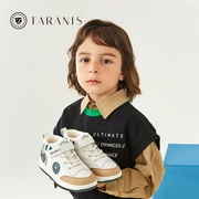 泰兰尼斯冬季童鞋，保暖加绒童鞋婴儿，运动鞋防滑机能男童板鞋