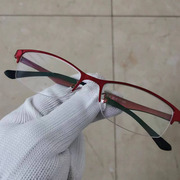 女简约防蓝光眼镜框平光镜超轻眼镜架配成品半框近视眼镜tr90眼睛