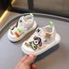 宝宝凉鞋男宝宝0一2岁夏季软底包头婴儿学步鞋小童沙滩婴幼儿鞋子