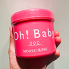 houseofrose日本ohbaby温和去角质身体，磨砂膏全身清洁570g