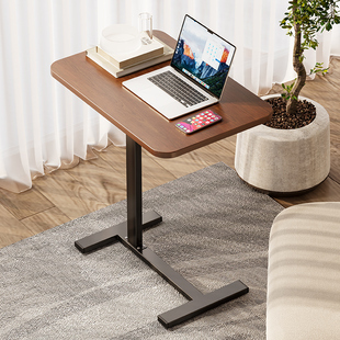 床边桌可移动床上电脑小桌子卧室升降学习书桌，家用笔记本折叠桌子
