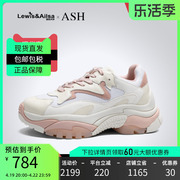 ash女鞋2023秋冬时尚，内增高复古老爹鞋，休闲运动鞋addict