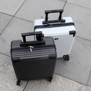 20寸PC拉杆箱学生行李箱登机箱送旅行箱碳纤维纹出游小巧