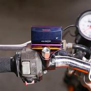 摩托电动车踏板助力车改装配件通用液晶数显鬼火小怪兽外置电压表