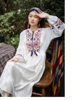 西藏云南民族风长裙重工刺绣白裙度假出游连衣裙超仙旅行女装