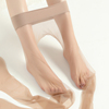 3双360度无缝裆无痕超薄丝袜，女夏季肉色隐形连裤袜，薄款开档全透明