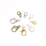 diy手工饰品材料金色钥匙扣，合金龙虾扣自制手链，扣配件接头连接扣