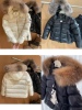 23秋冬儿童蓝狐，毛领k2羽绒服男女宝宝，四色经典厚款外套