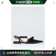 香港直邮ganni甘尼女士，gannibows漆皮，芭蕾平底鞋