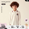 TeenieWeenie Kids小熊童装男童23年款秋季学院风长袖POLO衫