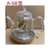 金灶茶具配件a58a-58玻璃，壶煮水壶盖子单壶玻璃盖子配件壶盖