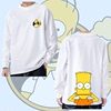 Simpsons欧美潮牌辛普森一家ins宽松个性定制男女款纯棉长袖T恤衫