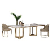 意式大理石餐桌椅组合长方形简约后D现代港式轻奢客厅北欧桌子家
