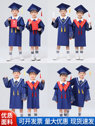 博士服幼儿园学士服毕业照博士帽毕业袍小学生套装服装礼服