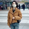 女款羽绒服女短款冬季2023新韩版高级感宽松加厚小个子面包服外套