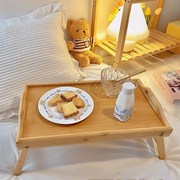 医院护理卧床病人神器吃饭桌子折叠移动瘫痪老人病床上用的吃饭。