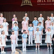 六一儿童合唱服装演出服演讲礼服中小学生表演朗诵纱裙大合唱团女