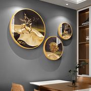 餐厅背景墙装饰画现代简约过道墙面装饰壁画客厅沙发轻奢风格挂画